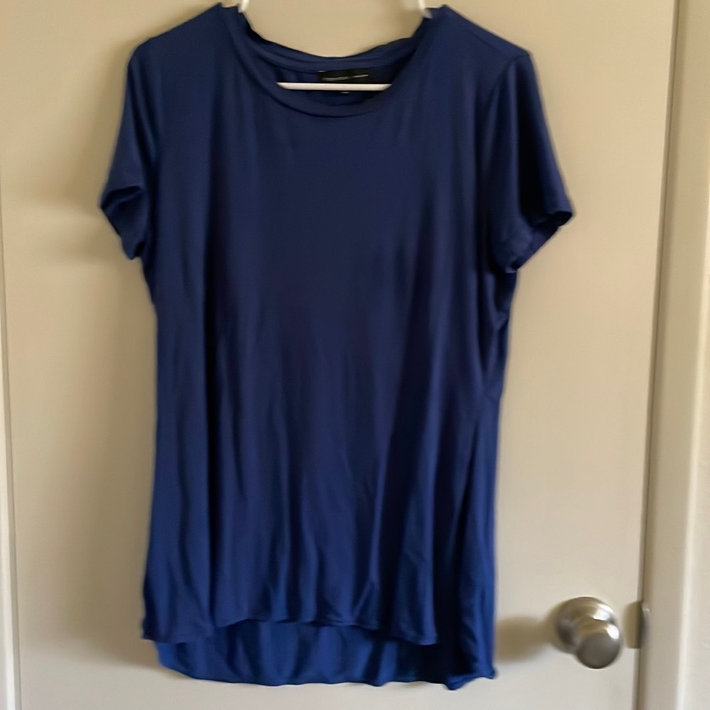 Women’s Joan Vass New York Shirt Sleeve Shirt Size Small